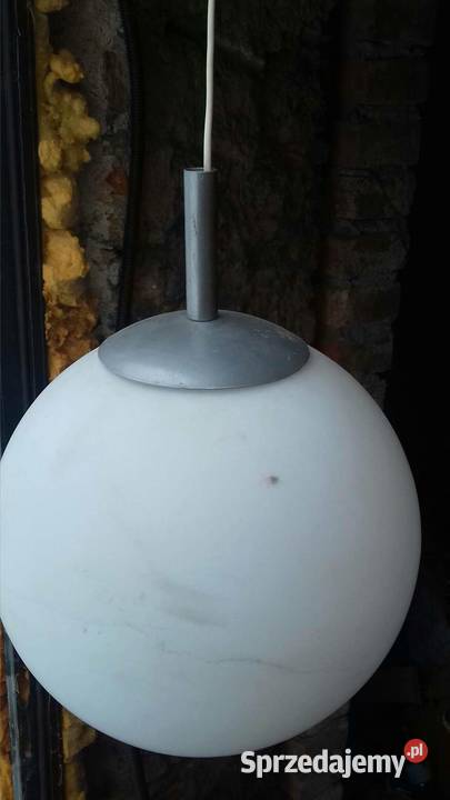 Retro lampa wiszaca kula Oświetlenie dolnośląskie Lubań