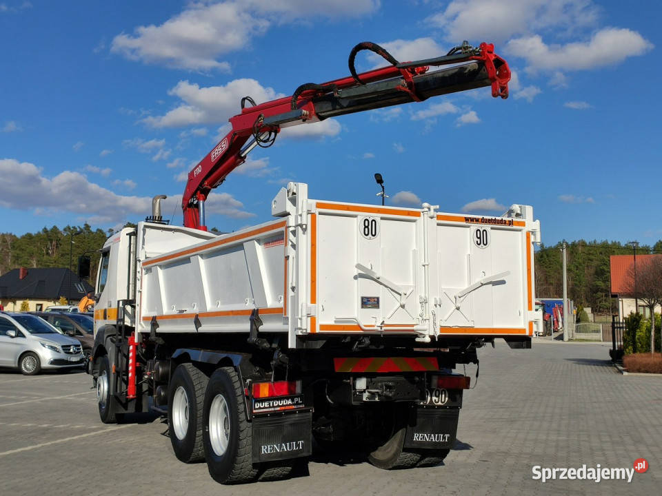 Renault Kerax 26370 6x4 Mocny HDS FASSI F110 Bez Widełki sprzedam