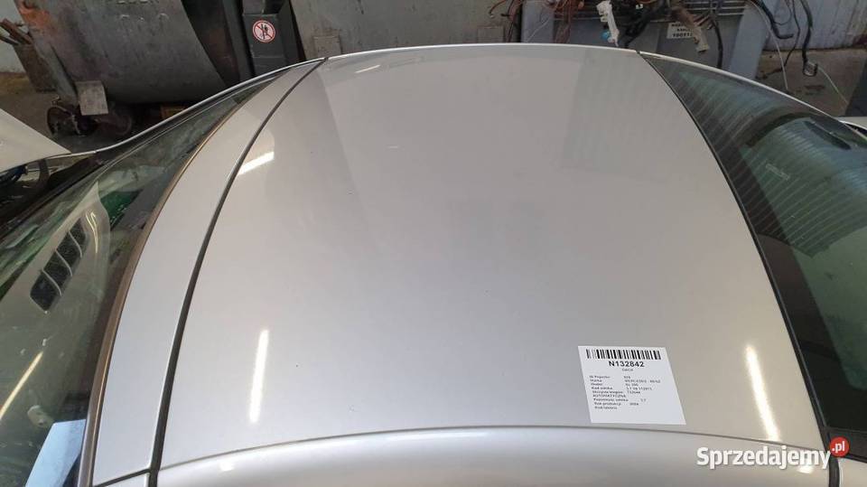 DACH KOMPLETNY MERCEDES SL 350 R230 C744 SREBRNY