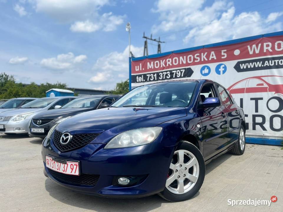 Mazda 3 16 Benzyna 2005 Klimatyzacja Elektryka Wrocław