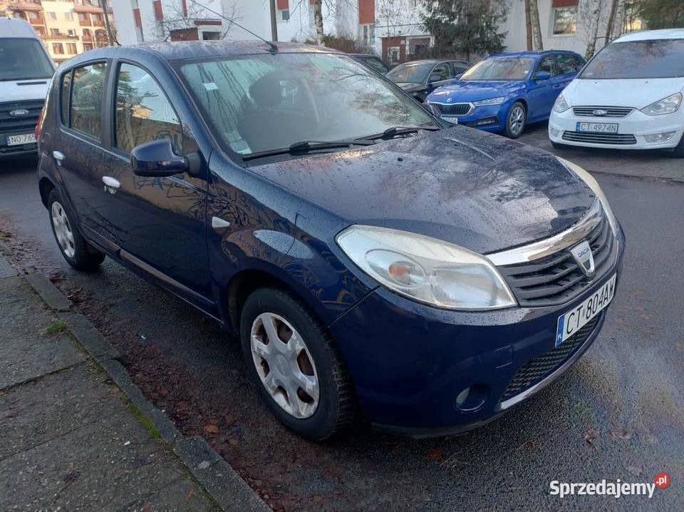 DACIA SANDERO LPG FABRYCZNY KLIMA nieuszkodzony Toruń