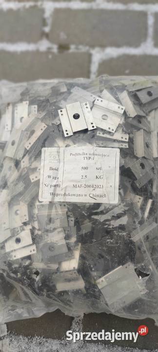Blaszki uziemiające fotowoltaika 500 Pozostałe Poddębice