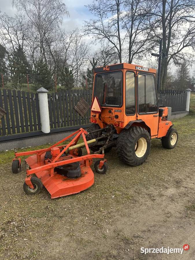 Mini Ciągnik Holder P70 38 koni 4 cyl z kosiarką Kuzie