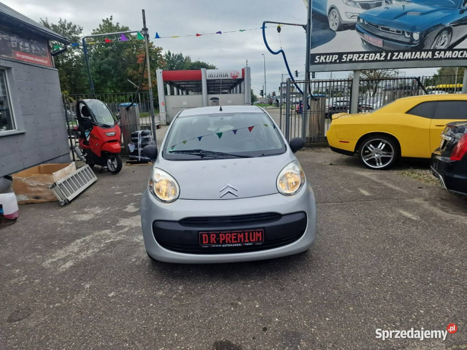 Citroen C1 10 Benzyna 68 Dwa Klucze Lakier Rok produkcji 2007 Słupsk