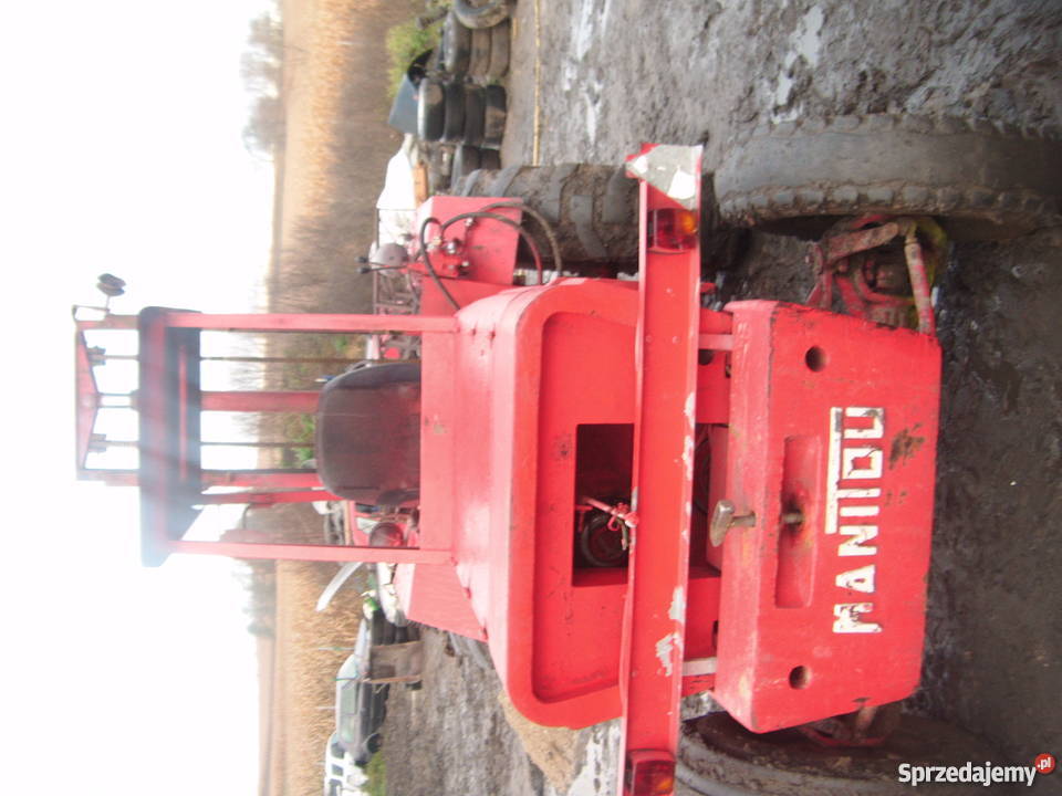 wózek widłowy widlak manitou 4x4 terenowy diesel