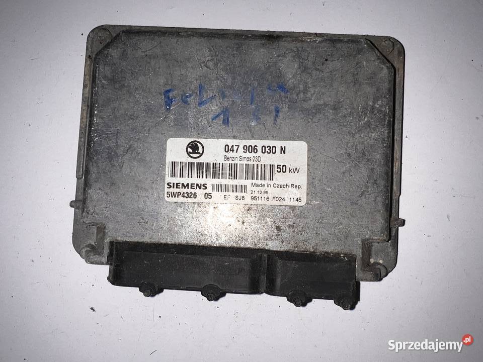 komputer moduł skoda felicja 13 mpi osobowe wielkopolskie Ostrów Wielkopolski sprzedam