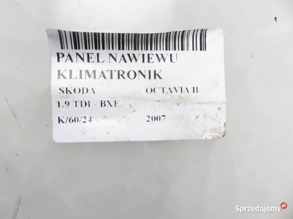 KLIMATRONIK SKODA OCTAVIA II osobowe