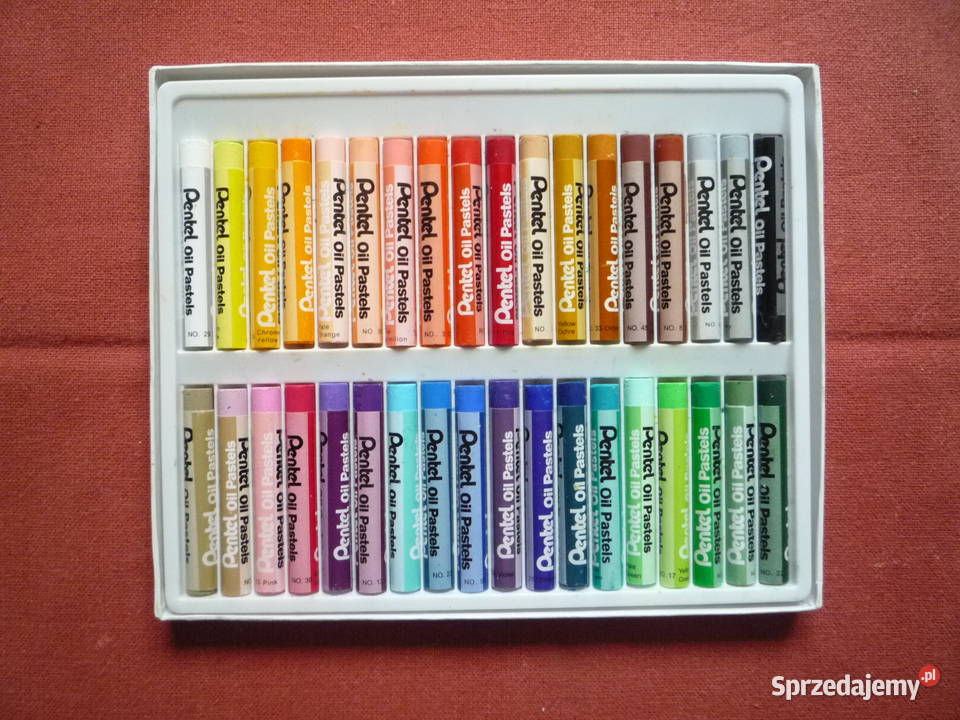 Nowe Pentel Pastele olejne 36 kolorów