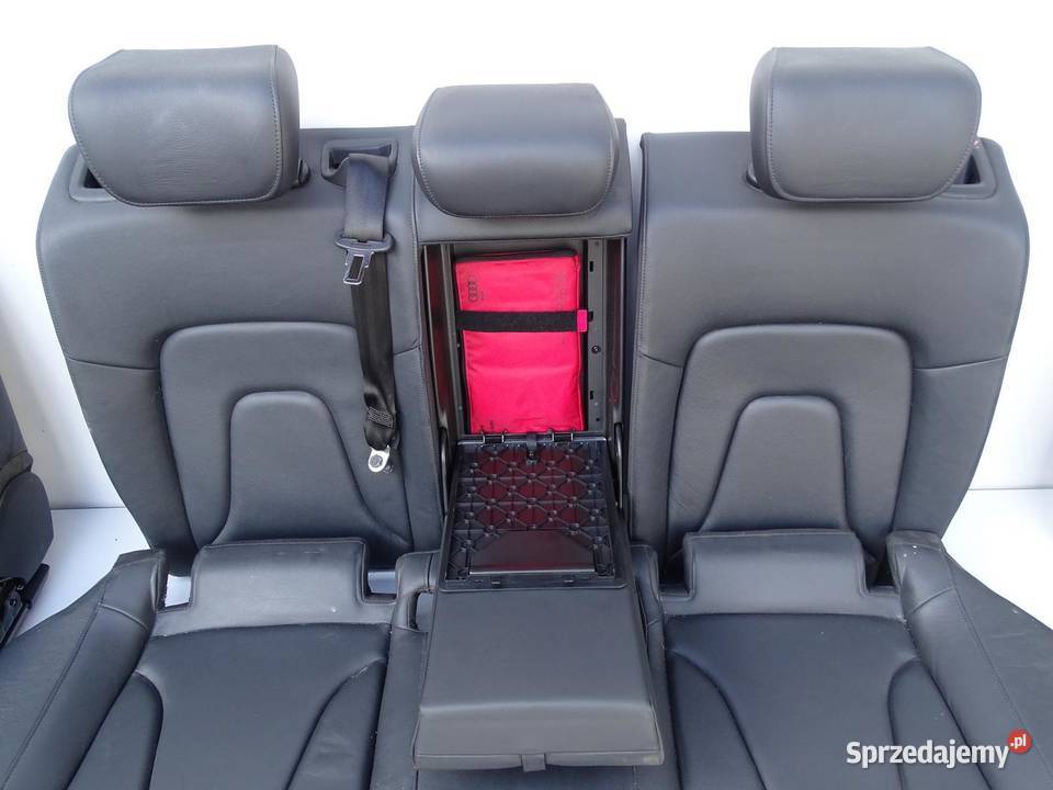 FOTELE FOTEL KANAPA KOMPLET SKÓRA CZARNE AUDI A4 małopolskie sprzedam