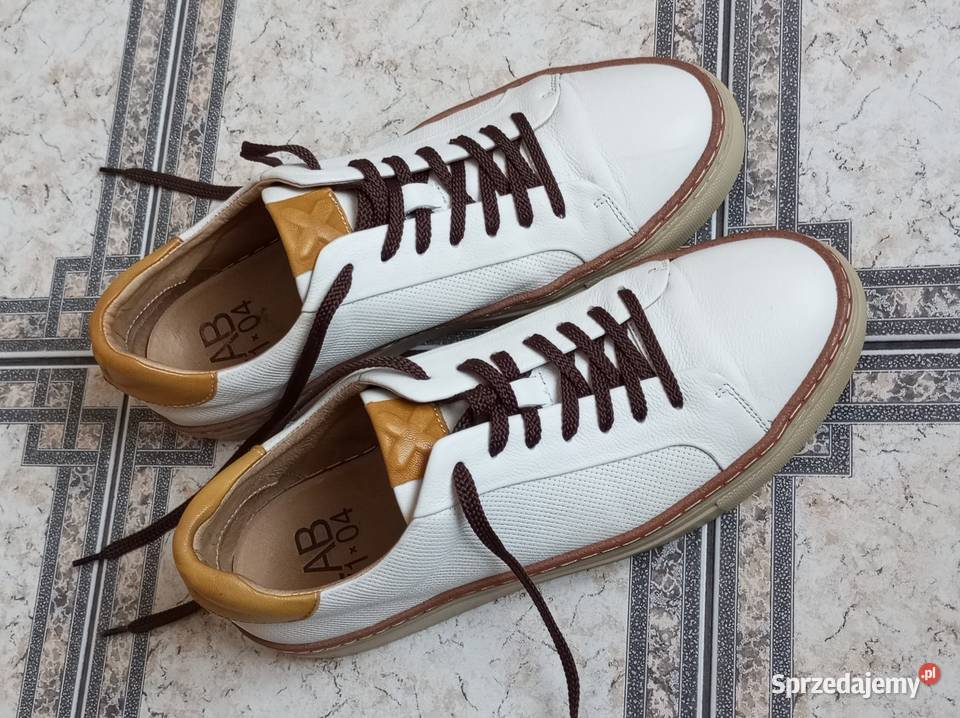 LAB 7104 półbuty sneakersy skórzane buty męskie Sędziszów Małopolski