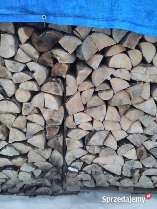 Drewno opałowe bukowe stosowe rąbane suche deski Zamość sprzedam