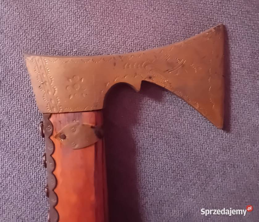 Góralska ciupaga pamiątka z Zakopanego lata 70e Antyki wielkopolskie