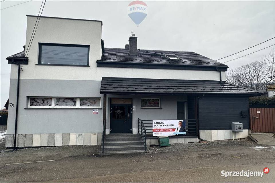 Lokal handlowousługowy wolnostojący z parkingiem Bielsko-Biała sprzedam