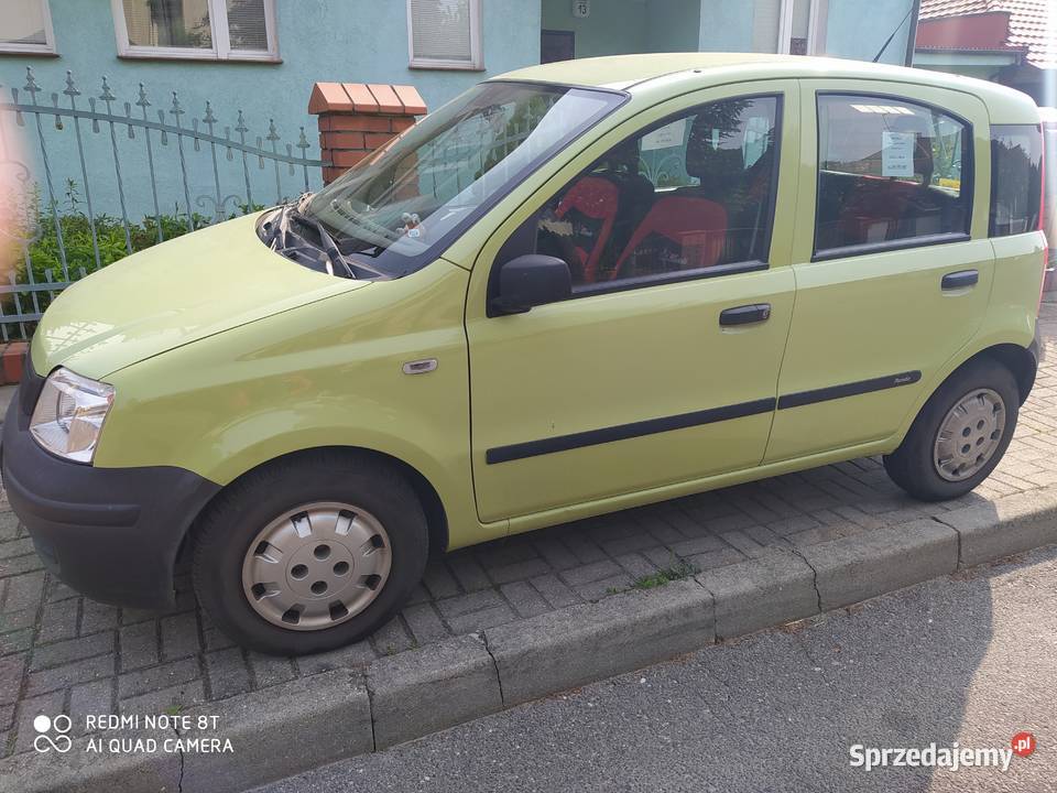 Sprzedam Fiat Panda 2003r zielony wielkopolskie Konin