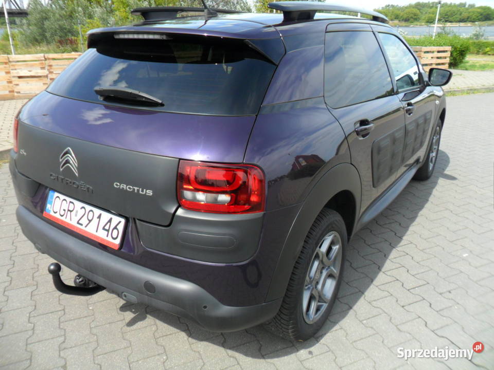 Citroen C4 Cactus 12 benzyna bezwypadkowy przyciemniane szyby