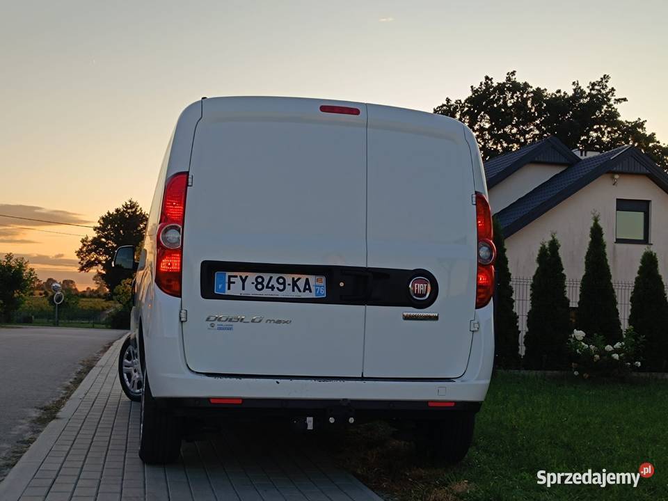 Fiat Doblo maxi 2021 mały przebieg czujnik parkowania Fiat Tomaszewo sprzedam