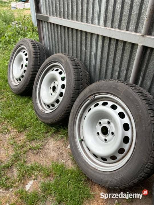 Koła stalowe z oponami zimowymi 5x112 Słopiec