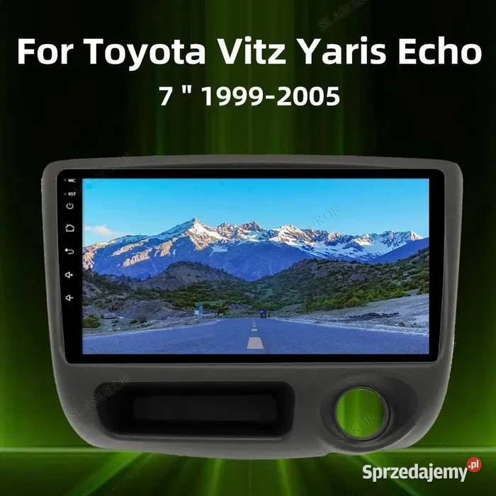 Radio Android 13 Toyota Vitz Yaris Echo Ożarowice