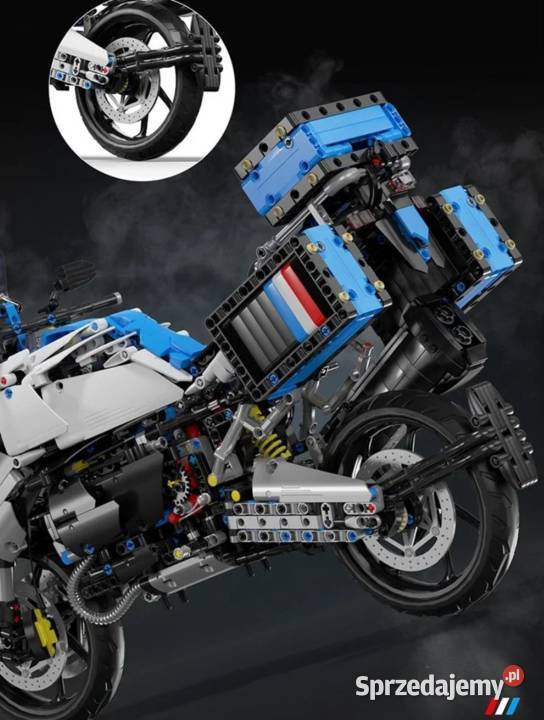 Klocki motocykl BMW R1250 GS 2369elem 47 ogromny Klocki wielkopolskie Pobiedziska