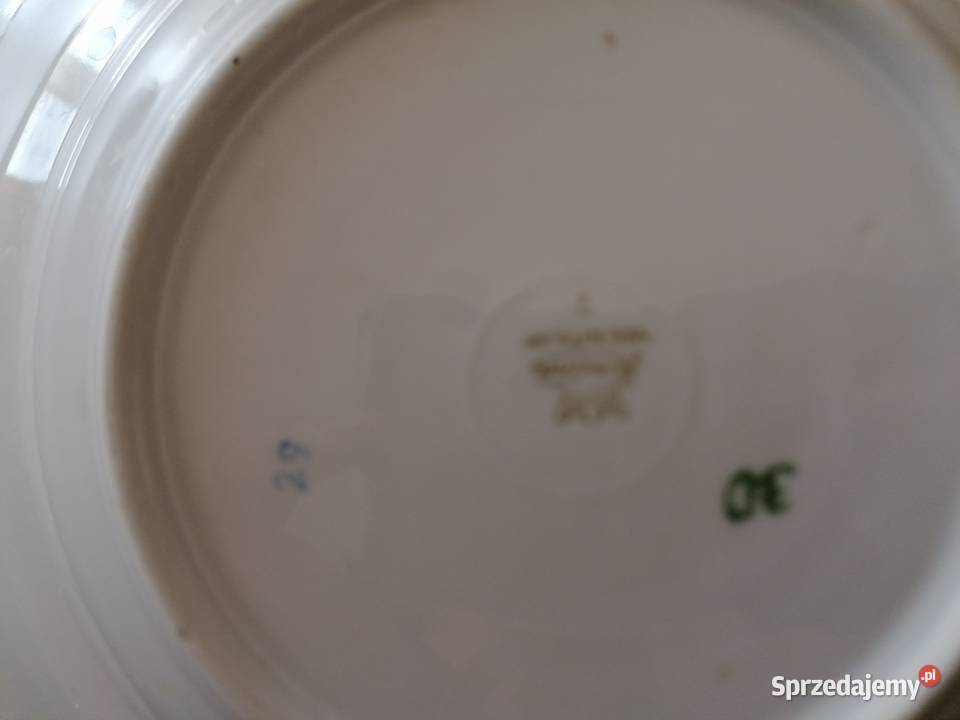 Talerz głęboki porcelana KarolinaZastawa PRL Talerze i talerzyki
