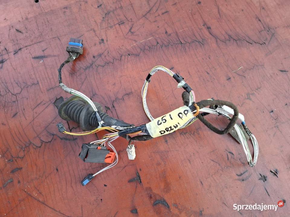 Wiązka drzwi prawy przód Citroen C5 I 9640477580 Rok produkcji 2001 Przyborów