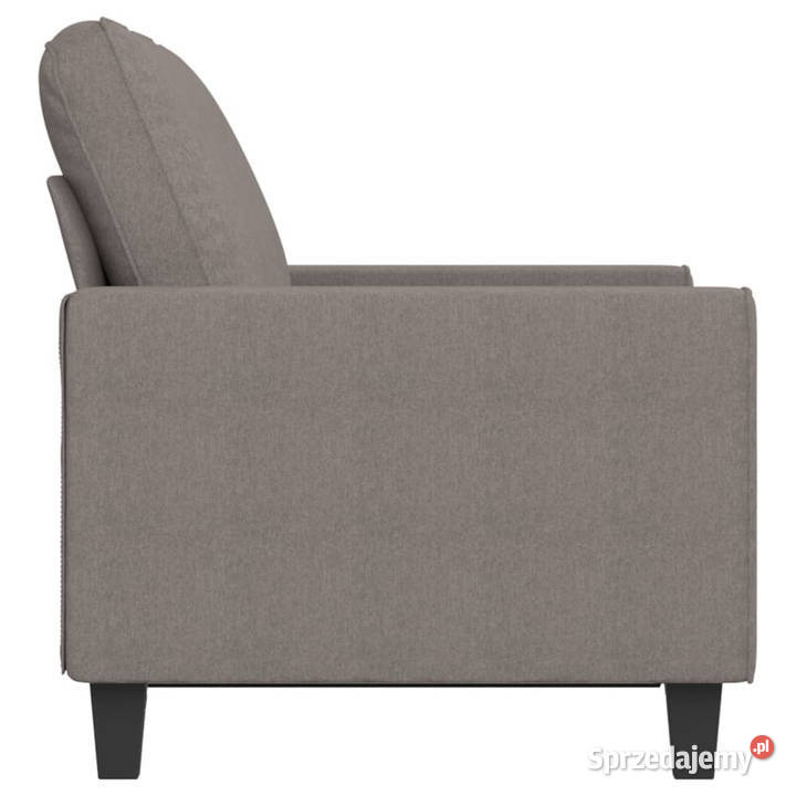 Sofa 2osobowa kolor taupe 120 tapicerowana mazowieckie Warszawa sprzedam