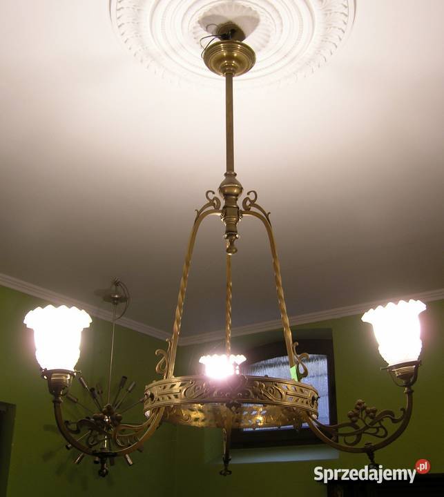 Stara lampa wisząca Sopot