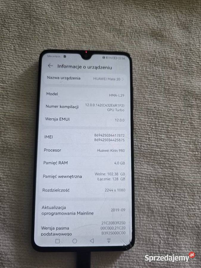 Huawei mate 20 Ścinawa