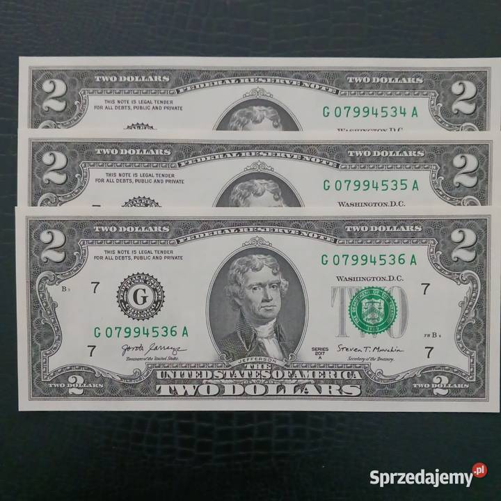 3x2 dolary USA TJefferson menG Chicago Illinois wielkopolskie Konin