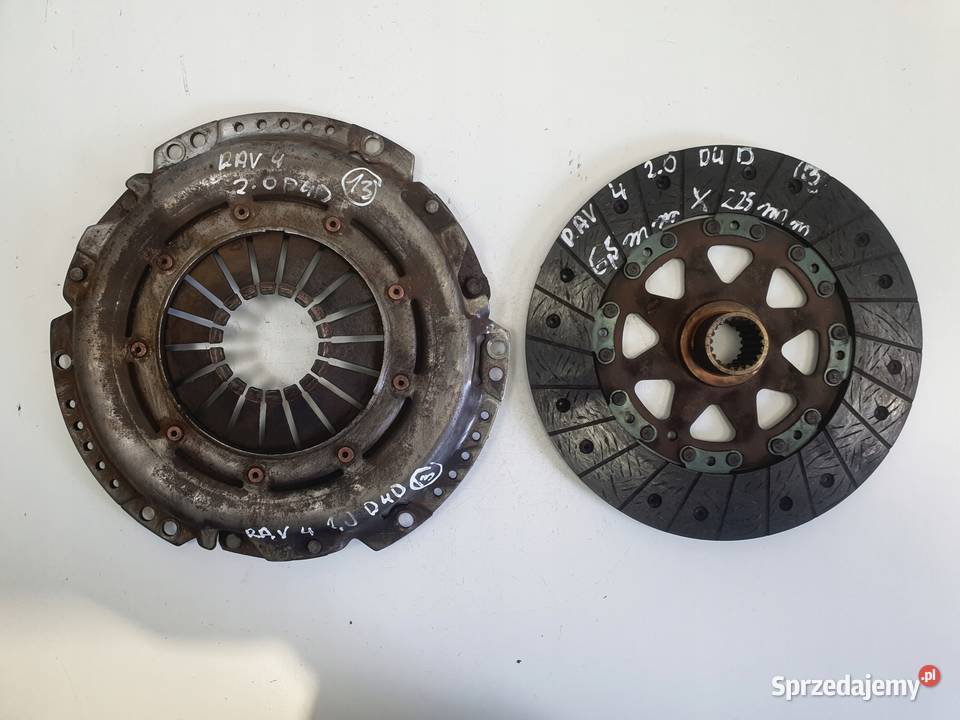 Toyota Rav IV II 4 20 D4D TARCZA DOCISK sprzęgło osobowe Chełm sprzedam