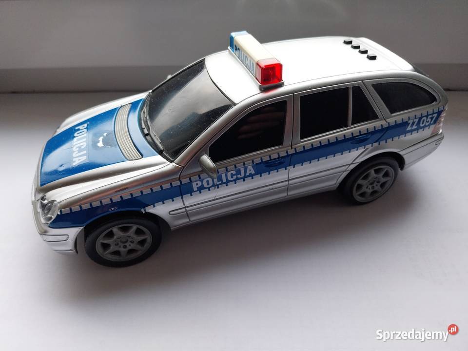 Samochód policyjny na baterie Dickie Toys dolnośląskie Wałbrzych sprzedam