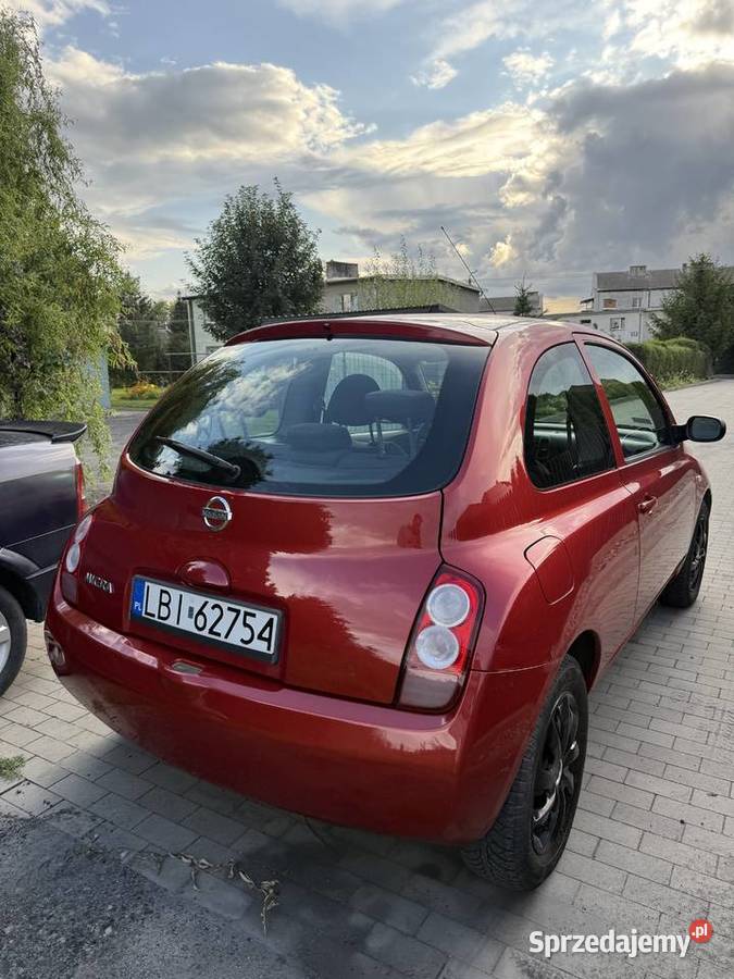 Nissan micra k12 14 benzyna klimatyzacja lubelskie Międzyrzec Podlaski