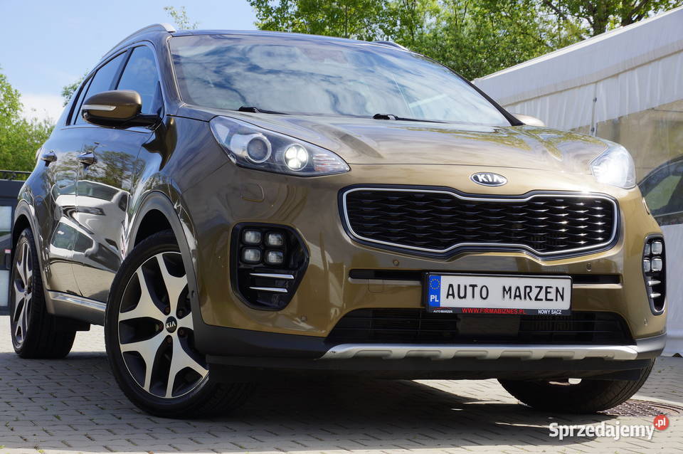 Kia Sportage 20 Diesel 185 4x4 GT Line Navi napęd 4x4 małopolskie Nowy Sącz