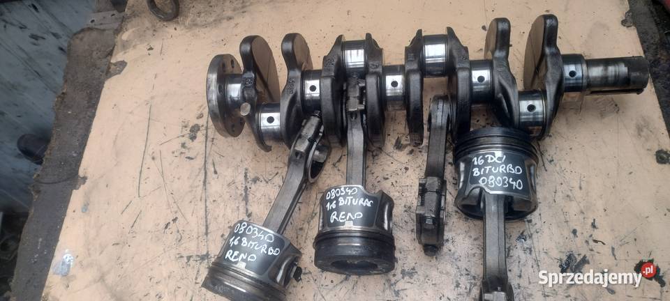 RENAULT 16DCI BITURBO opel nissan wał korbowy Kielce