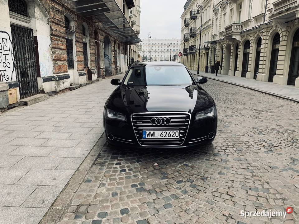 Audi A8 Raty Prywatnie 4x4 Automat Zadbany wspomaganie kierownicy Wrocław