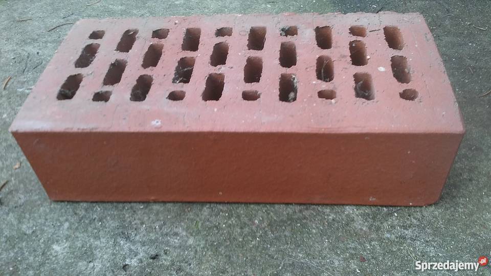 Cegła klinkierowa perforowana jasny brąz Materiały budowlane Kampinos