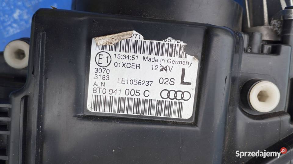 Reflektor Przód strona lewa Audi A5 8T 8F Nowy Tomyśl