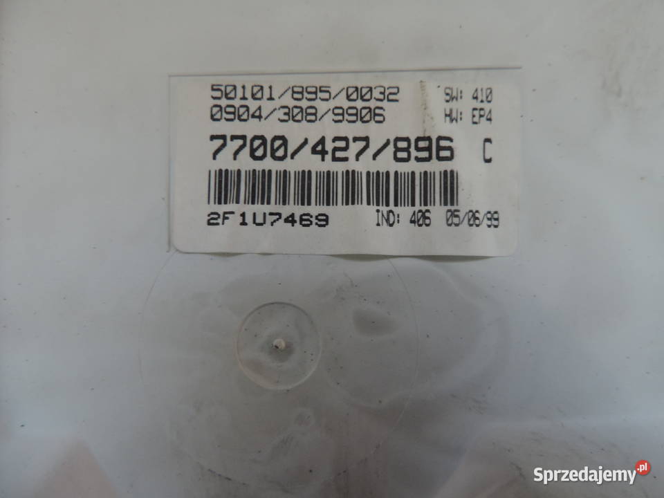 LICZNIK RENAULT SCENIC 1 7700427896C osobowe Nowy Sącz