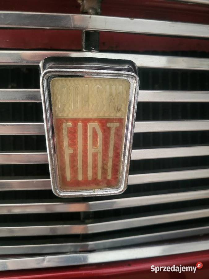 Znaczek fiat 125p Gierzwałd