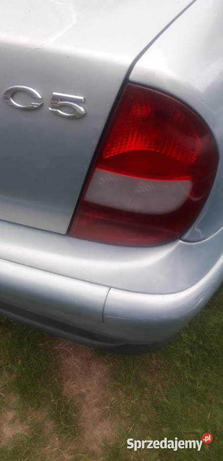Komplet tylnych lamp Citroen C5 Sedan I Żabno