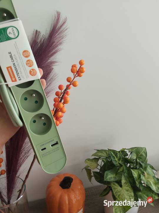 Listwa zasilająca przedłużacz HYKKER funkcja USB dolnośląskie Wrocław