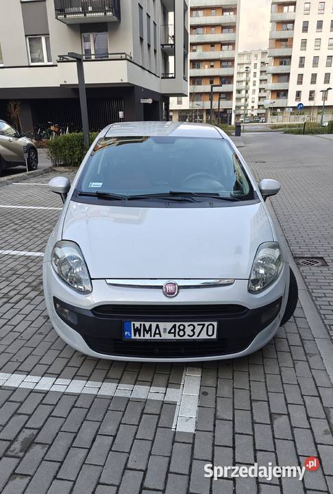 Fiat Punto Evo 14 2010 Biały Perłowy Warszawa