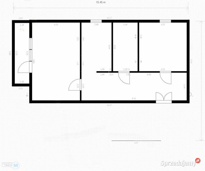 sprzedaży mieszkania 4862m2 2 pok Kielce świętokrzyskie
