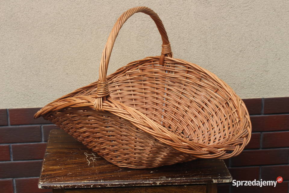 kosz wiklinowy duży