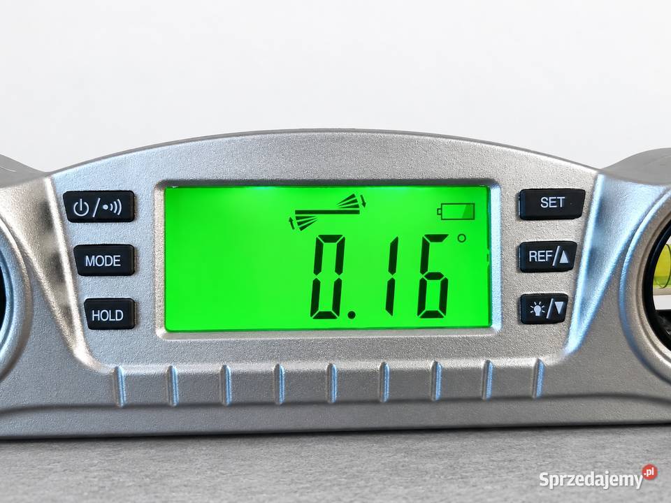 Poziomica cyfrowa 23 elektroniczna LCD kątomierz