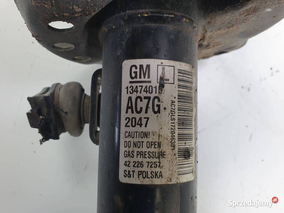 AMORTYZATOR LEWY PRZÓD OPEL ASTRA J Lipno