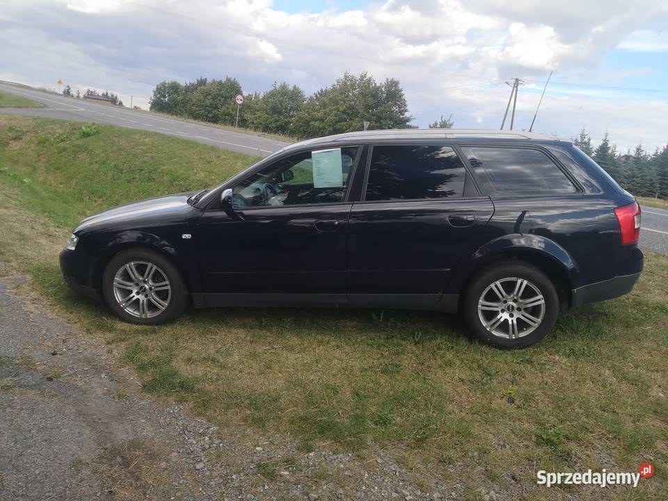 Audi A4 B6 Avant Kombi 19 TDI Quattro USZKODZONY Niedrzwica Duża
