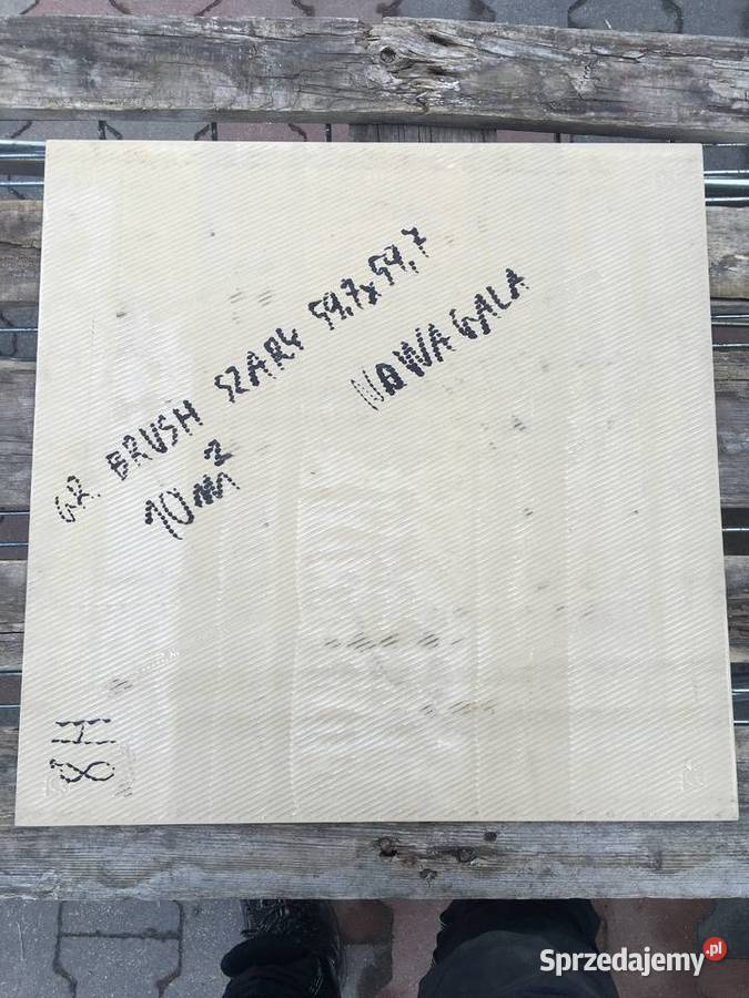 Gres płytka podłogowa brush szary lapp 597x597 Płytki podłogowe mazowieckie Reguły sprzedam