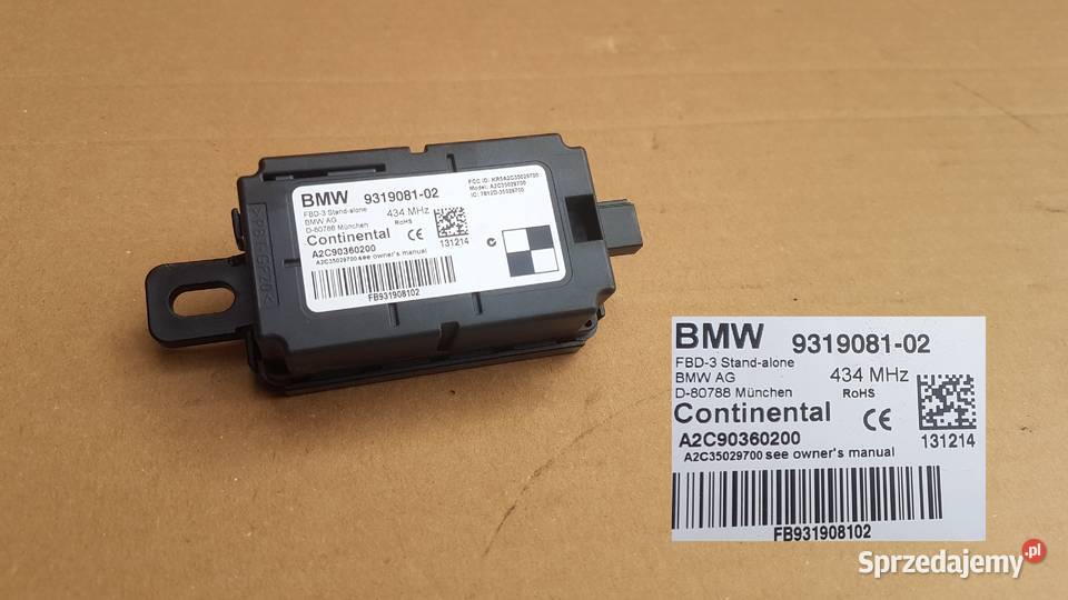 BMW 218d seria 2 F45 Active Tourer moduł