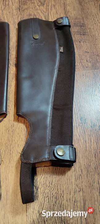 Czapsy oficerkowe z gumami Equi Comfort XS skóra małopolskie Jasień